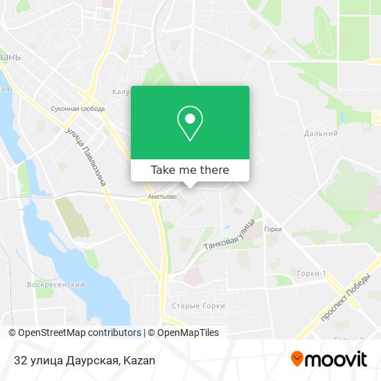32 улица Даурская map