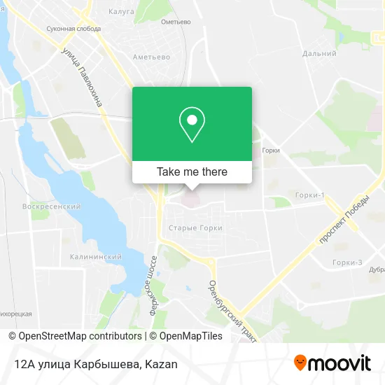 12А улица Карбышева map