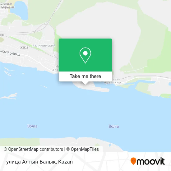 улица Алтын Балык map