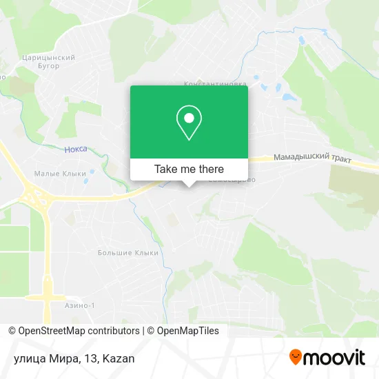 улица Мира, 13 map
