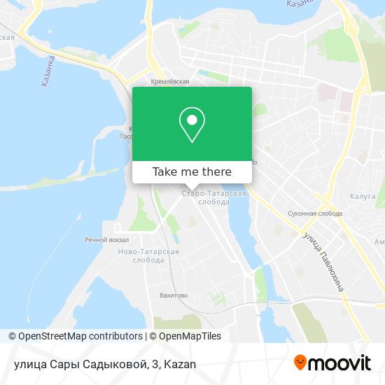 улица Сары Садыковой, 3 map