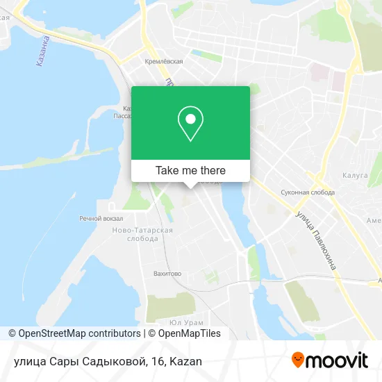 улица Сары Садыковой, 16 map