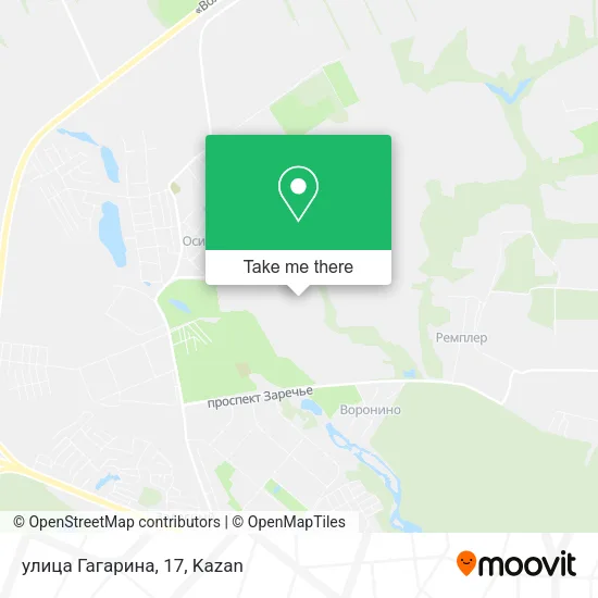 улица Гагарина, 17 map