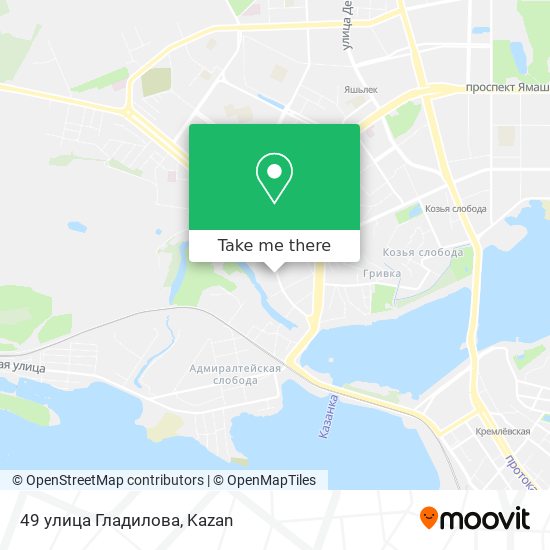 49 улица Гладилова map
