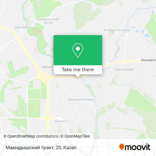 Мамадышский тракт, 20 map