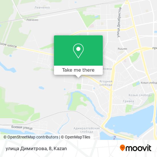 улица Димитрова, 8 map