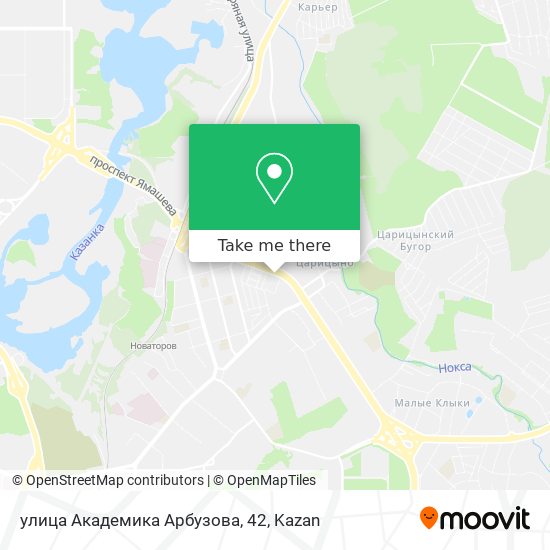 улица Академика Арбузова, 42 map