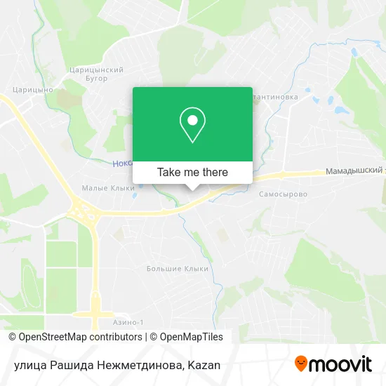 улица Рашида Нежметдинова map