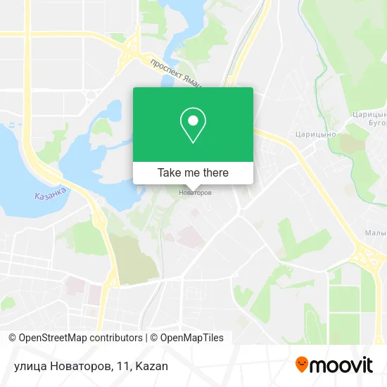 улица Новаторов, 11 map