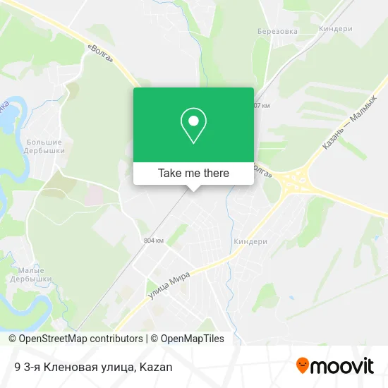 9 3-я Кленовая улица map