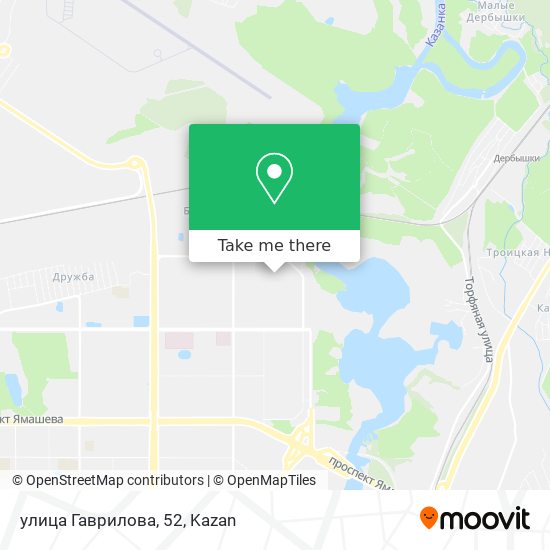 улица Гаврилова, 52 map
