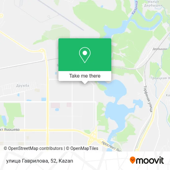 улица Гаврилова, 52 map