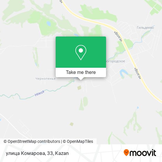 улица Комарова, 33 map