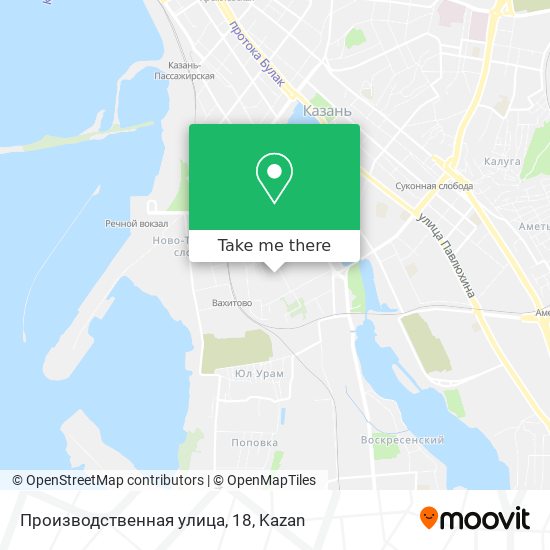 Производственная улица, 18 map