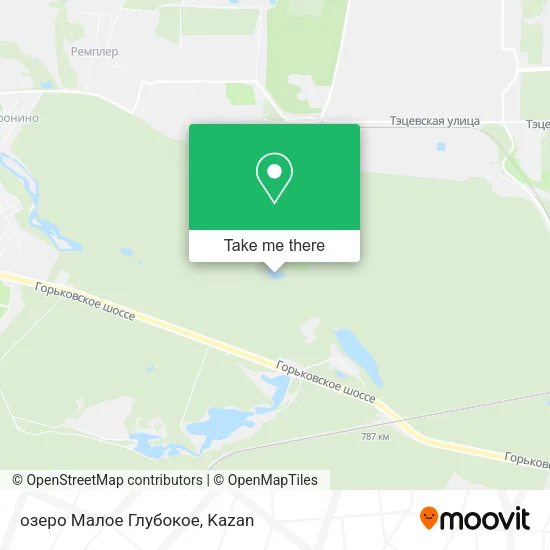 озеро Малое Глубокое map