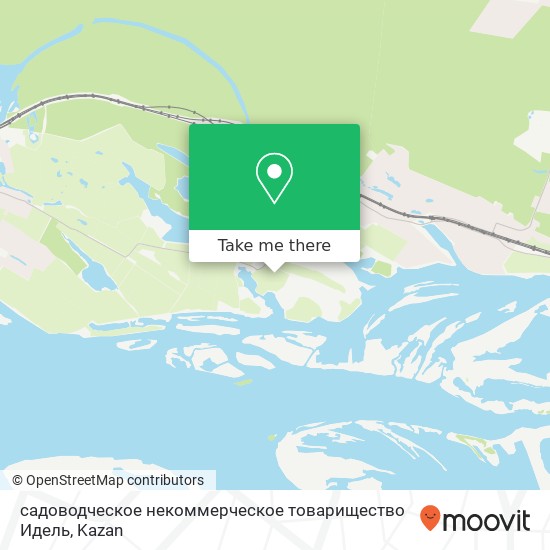 садоводческое некоммерческое товарищество Идель map