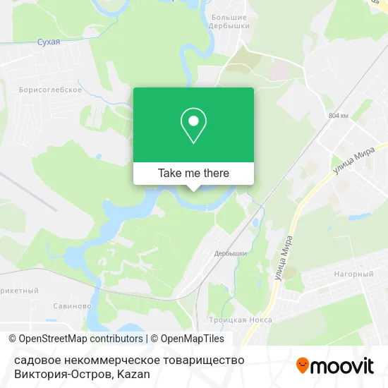 садовое некоммерческое товарищество Виктория-Остров map