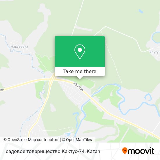садовое товарищество Кактус-74 map