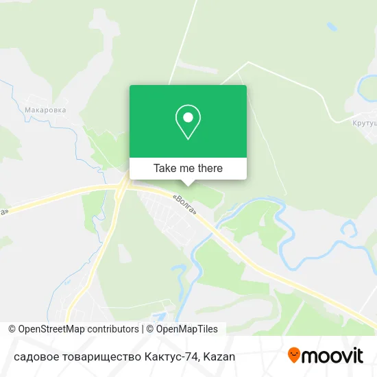 садовое товарищество Кактус-74 map