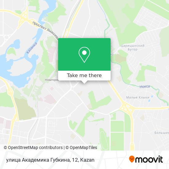 улица Академика Губкина, 12 map