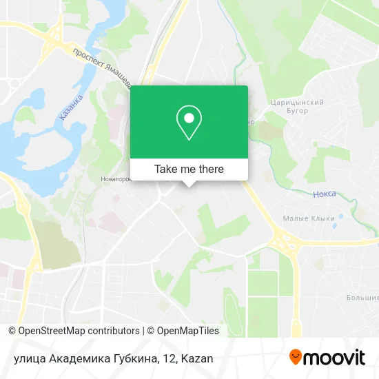 улица Академика Губкина, 12 map