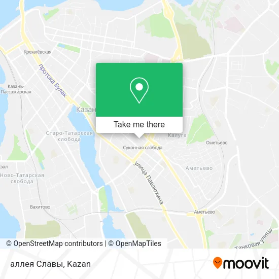 аллея Славы map
