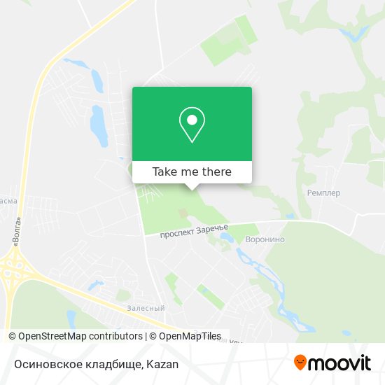 Осиновское кладбище map