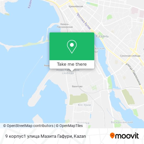 9 корпус1 улица Мазита Гафури map