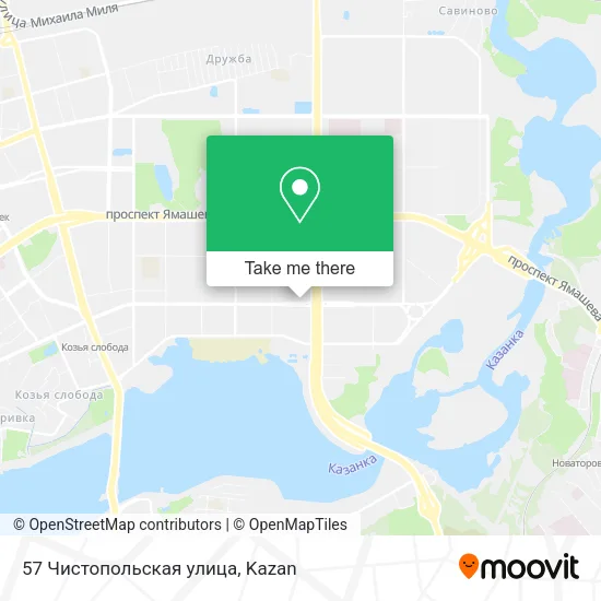 57 Чистопольская улица map