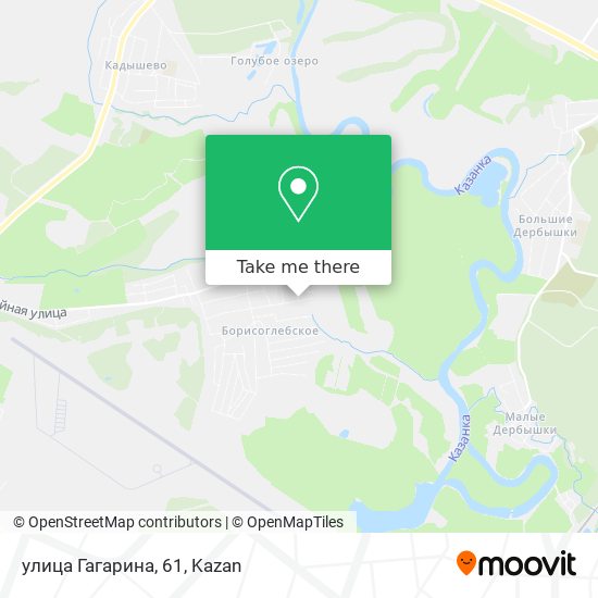 улица Гагарина, 61 map