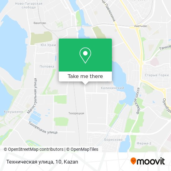 Техническая улица, 10 map