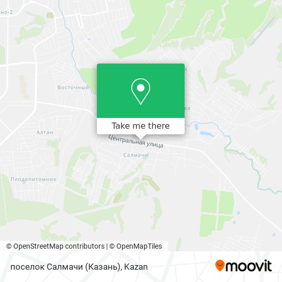 поселок Салмачи (Казань) map