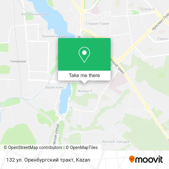 132 ул. Оренбургский тракт map
