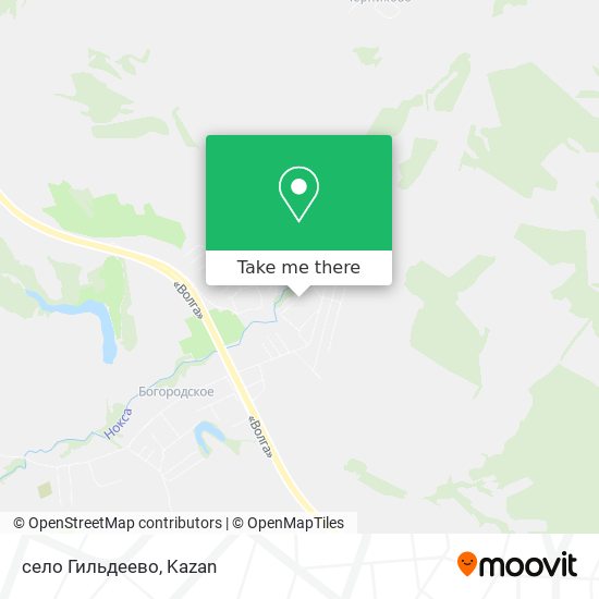 село Гильдеево map