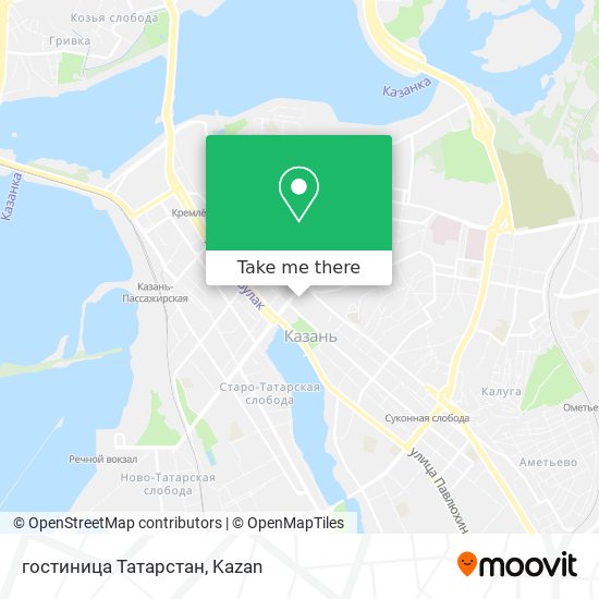 гостиница Татарстан map