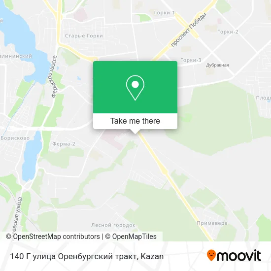 140 Г улица Оренбургский тракт map