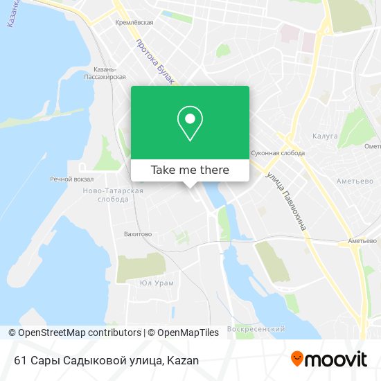 61 Сары Садыковой улица map