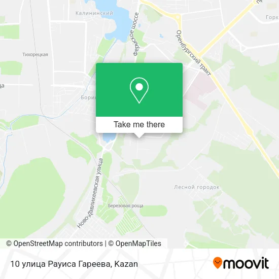 10 улица Рауиса Гареева map
