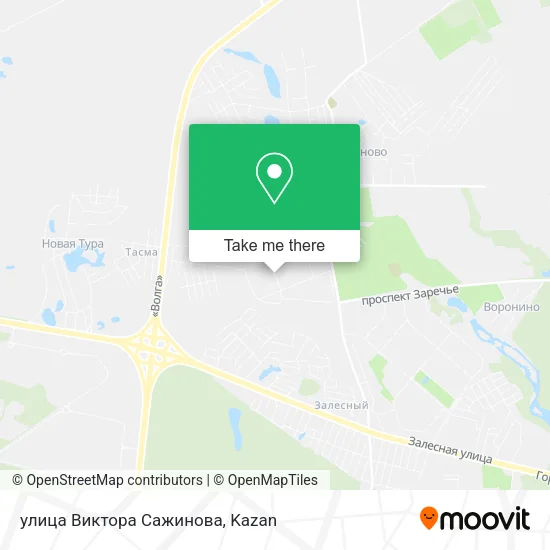 улица Виктора Сажинова map