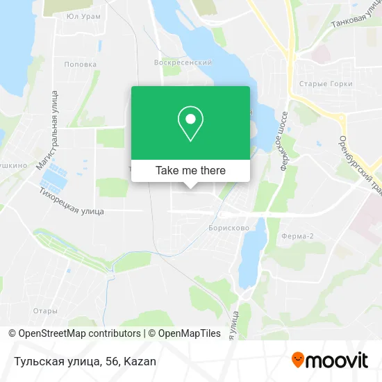 Тульская улица, 56 map