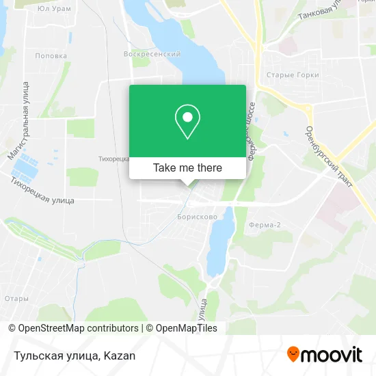 Тульская улица map