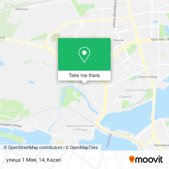 улица 1 Мая, 14 map