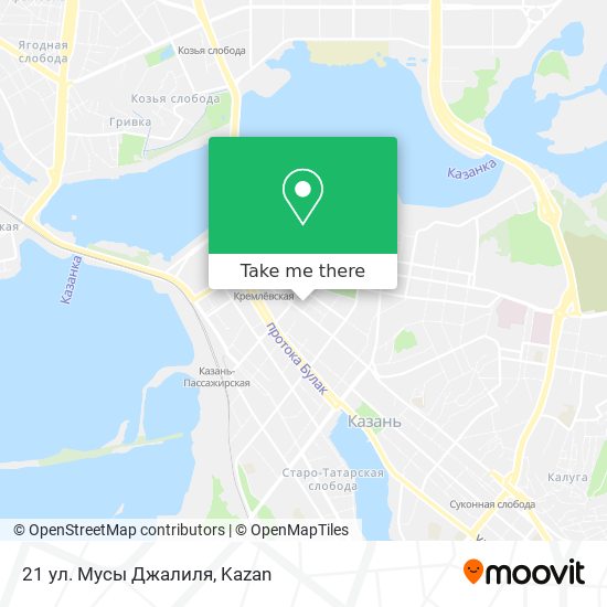21 ул. Мусы Джалиля map
