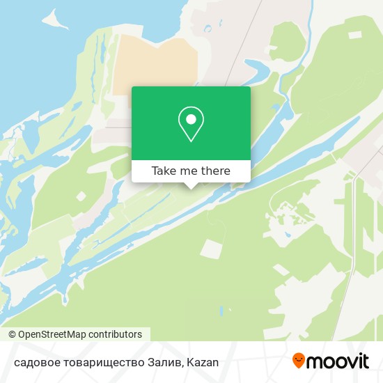 садовое товарищество Залив map