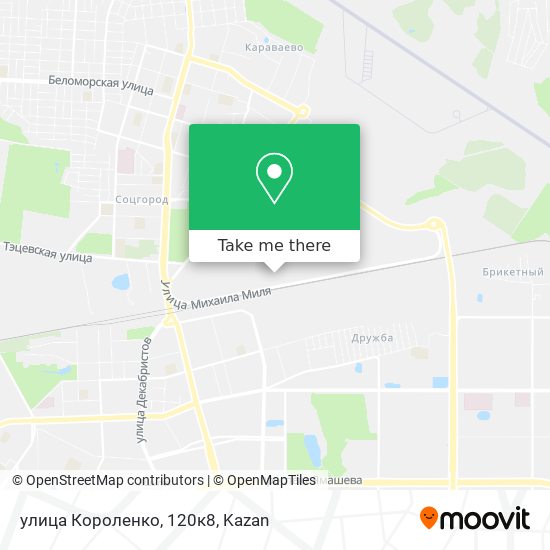 улица Короленко, 120к8 map