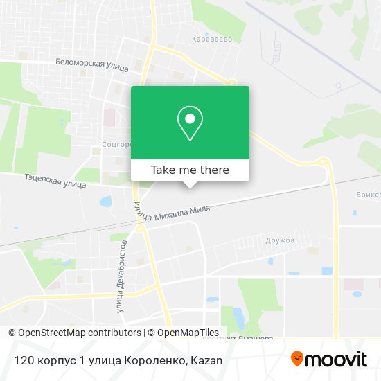 120 корпус 1 улица Короленко map