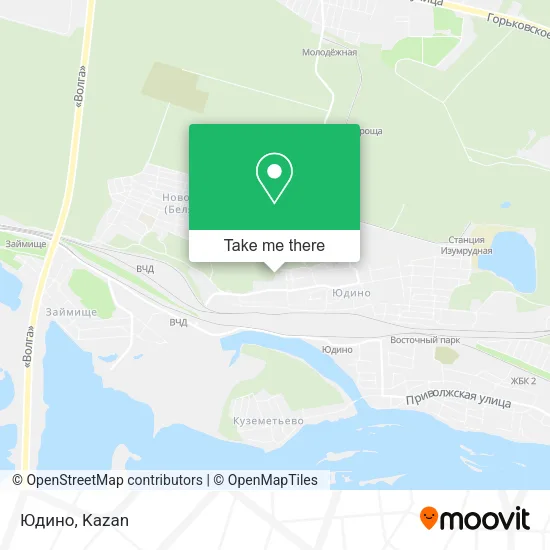 Юдино map