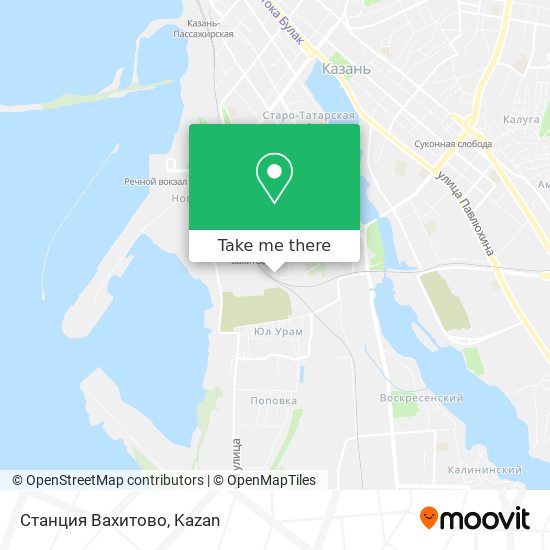 Станция Вахитово map