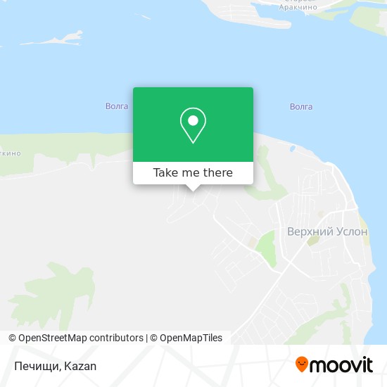 Печищи map