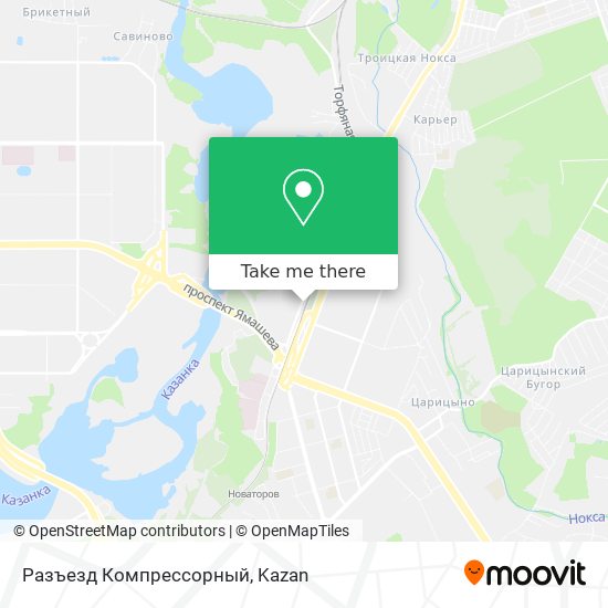 Разъезд Компрессорный map